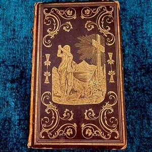 The Pilgrim's Progress 19th C. ANTIQUE by John Bunyan ATS Illustrated Ed.